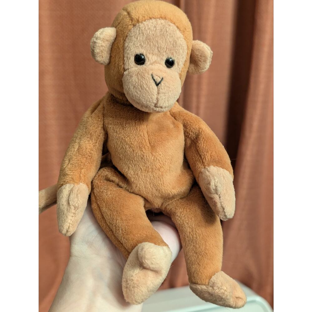 Vintage 1995 Ty Beanie Baby Bongo the Monkey
